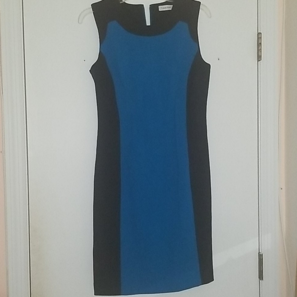 Calvin Klein form fitting dress